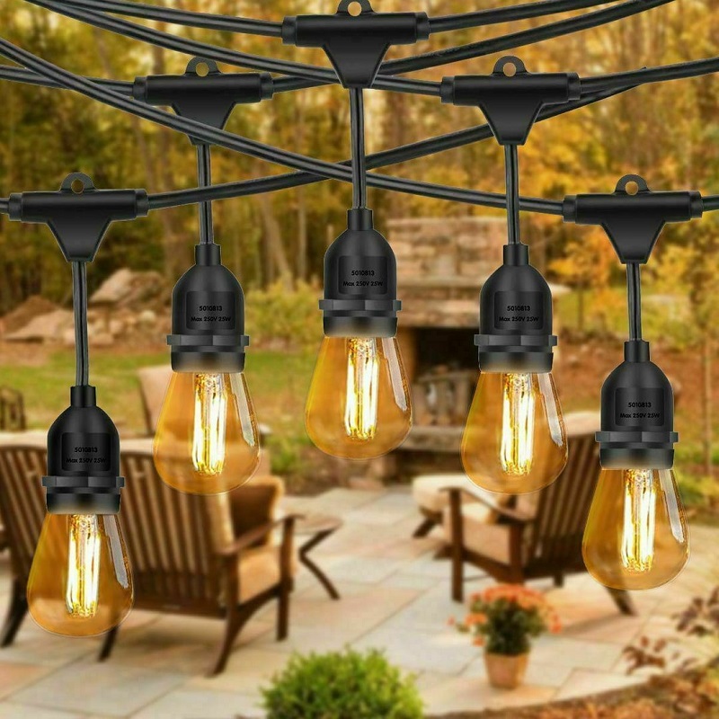 Heavy Duty Outdoor Bulb String Lights Outdoor Lighting Ideas